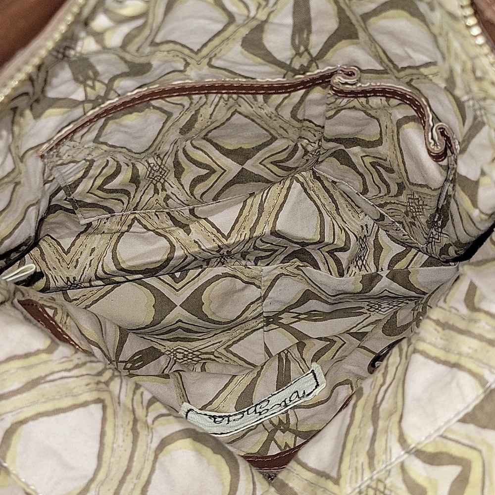Anthropologie Bica Cheia Brown Leather Tote Bag - Picture 8 of 12